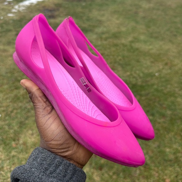 Crocs‎ Rio Ballet Flats Women\'s Size 6 Pink
